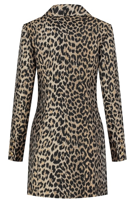 BENICIA BLAZER DRESS CASHEW 3