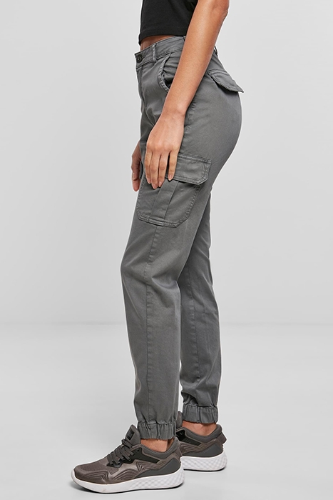 LADIES HIGH WAIST CARGO PANTS LIGHTSHADOW 6
