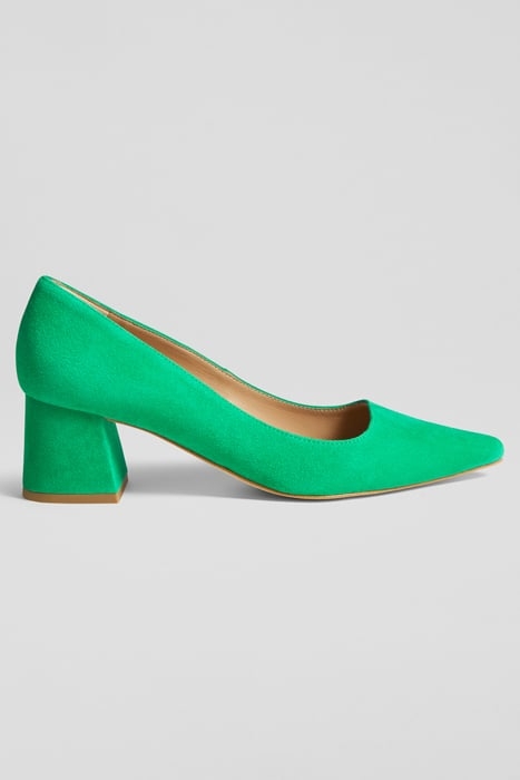 SLOANE POINTED PUMP EDEN GREEN 1