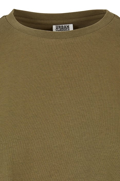 LADIES ORGANIC OVERSIZED LONGSLEEVE TINIOLIVE 8