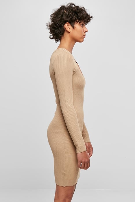 LADIES CUT OUT DRESS UNIONBEIGE 7