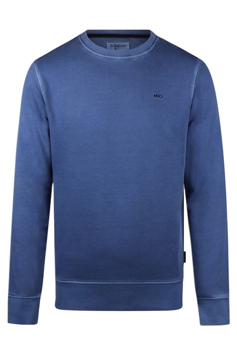 SUMMER CREW SWEATSHIRT VINTAGE BLUE 1