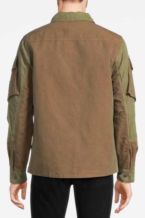 CANTEEN JACKET BURNT OLIVE/AURORA 2