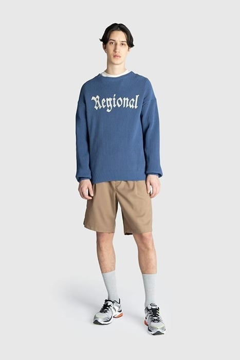 LJUBAV X HIGHSNOBIETY – KNIT SWEATER BLUE 1