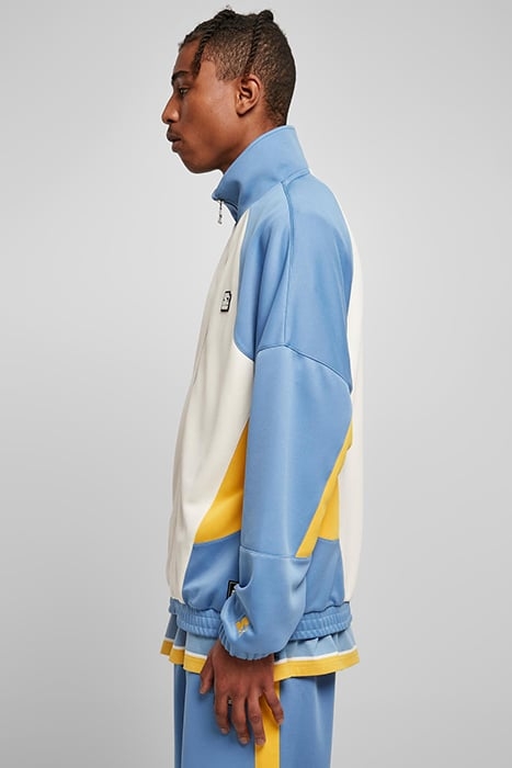 STARTER LASER TRACK JACKET PLWHT/HRZNBLU/CLFRNYLLW 6