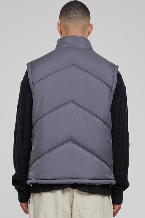 ARROW PUFFER VEST DARKSHADOW 2