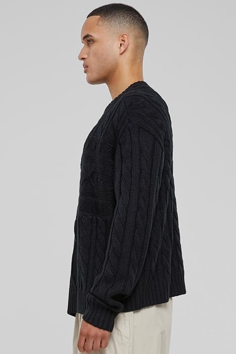 SET IN BOXY SWEATER BLACK 6