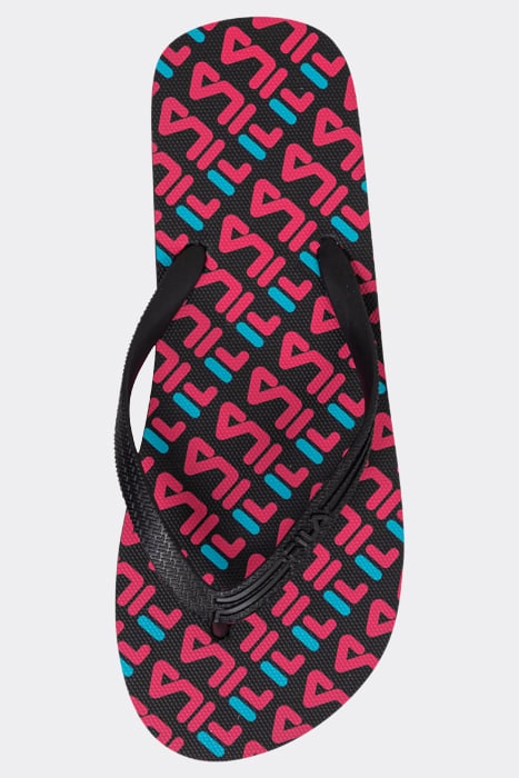 TROY LOGO SLIPPER WMN BLACK 6