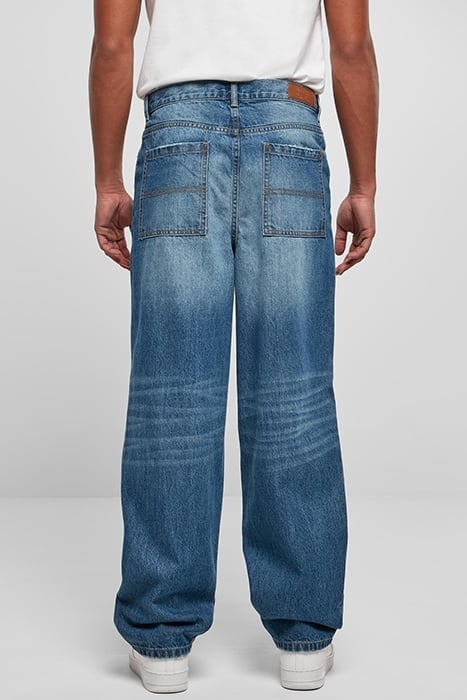 DISTRESSED 90‘S JEANS MID DEEPBLUE DESTROYED WASHED 2