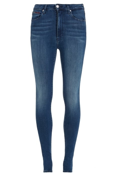 SYLVIA HR SUPER SKINNY JEANS MID BLUE 3