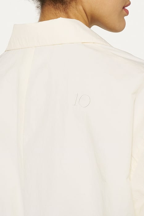 CROPPED BLAZER JACKET ECRU 7