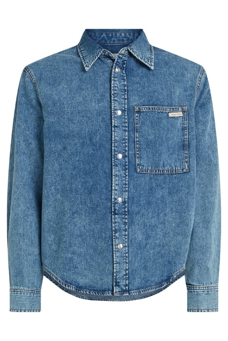 REGULAR DENIM SHIRT DENIM LIGHT 4