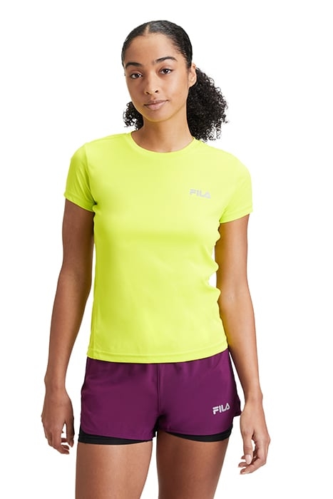 RAGADA RUNNING TEE ACID LIME 1