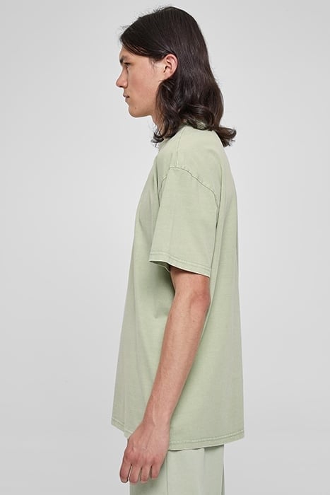 HEAVY OVERSIZED ACID WASH TEE VINTAGEGREEN 6