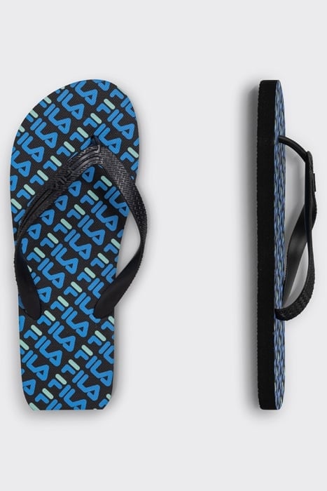 TROY LOGO SLIPPER BLACK 4