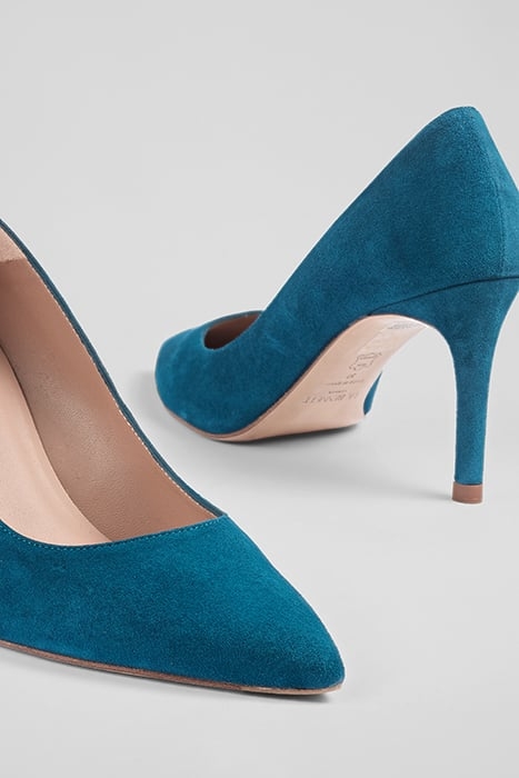 FLORET SINGLE COURT HEEL TEAL 4