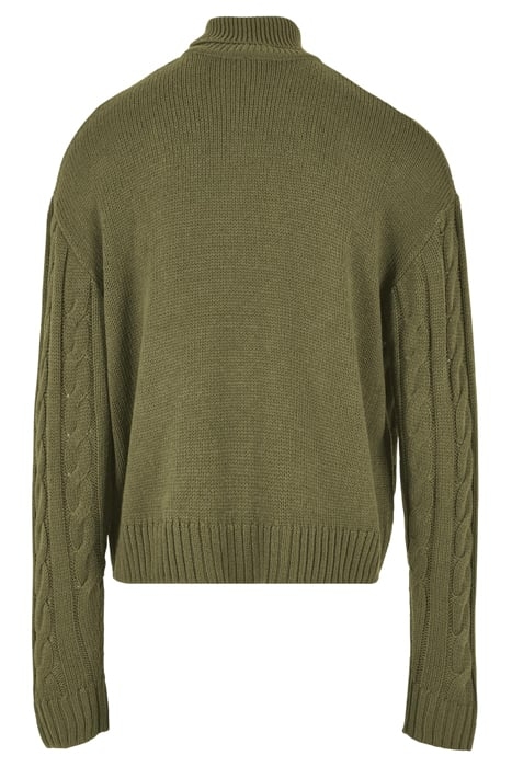 BOXY ROLL NECK SWEATER TINIOLIVE 5