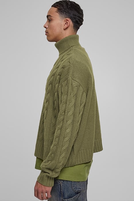 BOXY ROLL NECK SWEATER TINIOLIVE 6