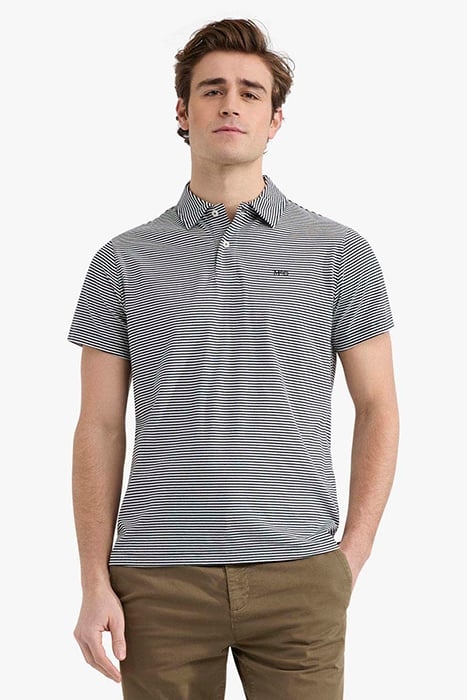 STRIPE POLO NAVY 1