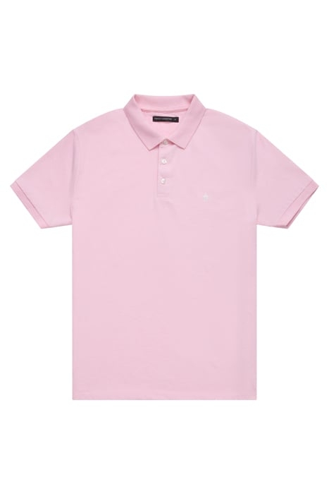 POLO HV PINK/WHITE 1