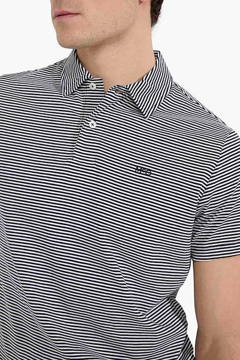 STRIPE POLO NAVY 6