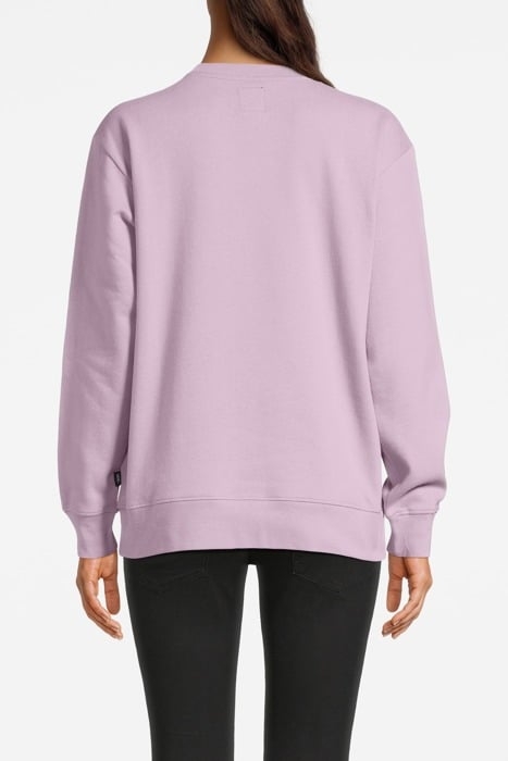 DROP V LOGO BFF CREW-B LAVENDER MIST 2