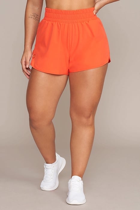 ELLEN - WOMEN'S LOOSE FIT SHORTS ORANGE 1