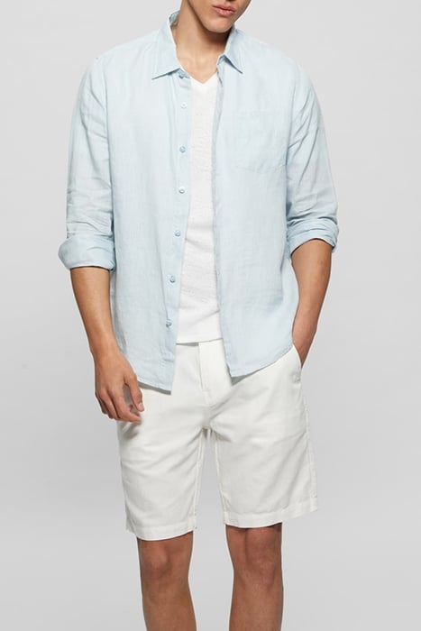 LS ISLAND LINEN SHIR AZURE LAGUNA 1