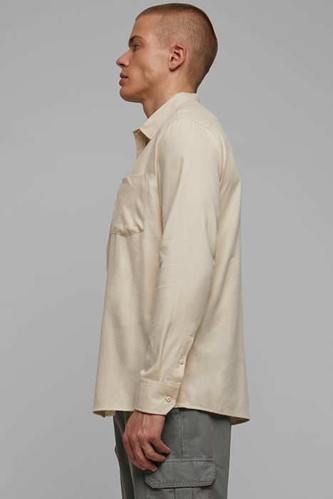 FLANELL SHIRT SAND/SAND 6