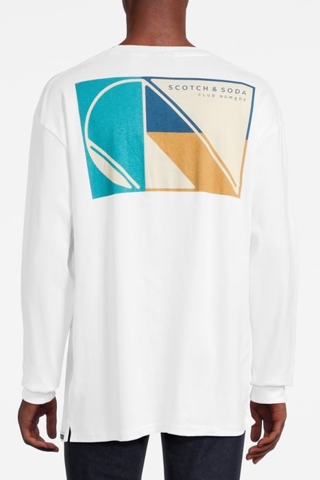 CLUB NOMADE LONGSLEEVE TEE WHITE 2