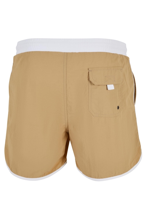 RETRO SWIMSHORTS WHITE/UNIONBEIGE 5