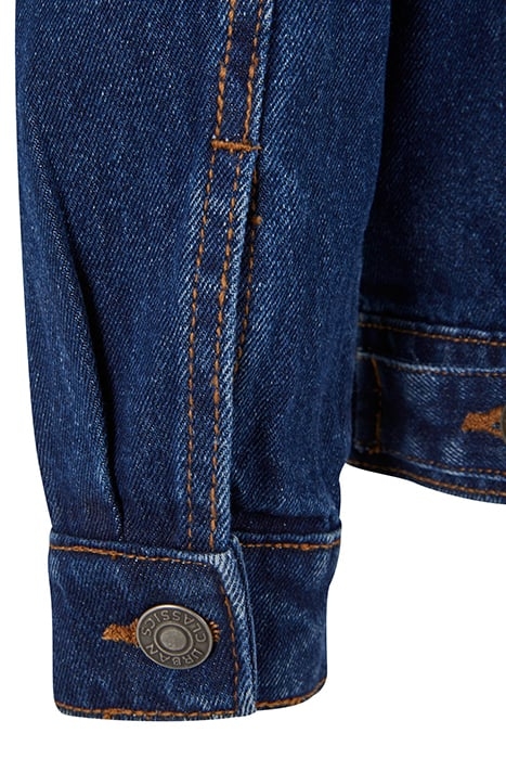 LADIES OVERSIZED 90‘S DENIM JACKET MID INDIGO WASHED 8