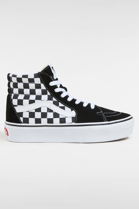 UA SK8-HI PLATFORM 2.0 CHECKERBOARD/TRUE WHITE 1