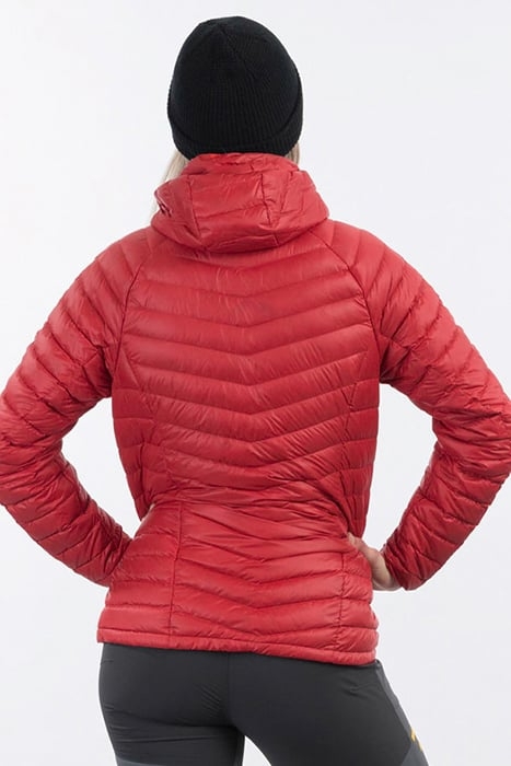 CECILIE V3 DOWN JKT DAHLIA RED / LIGHT DAHLIA RED 3