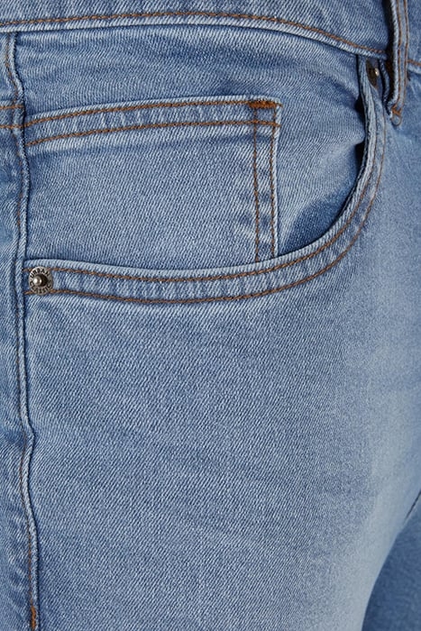 SLIM TAPERED JEANS NEW LIGHT BLUE WASHED 8