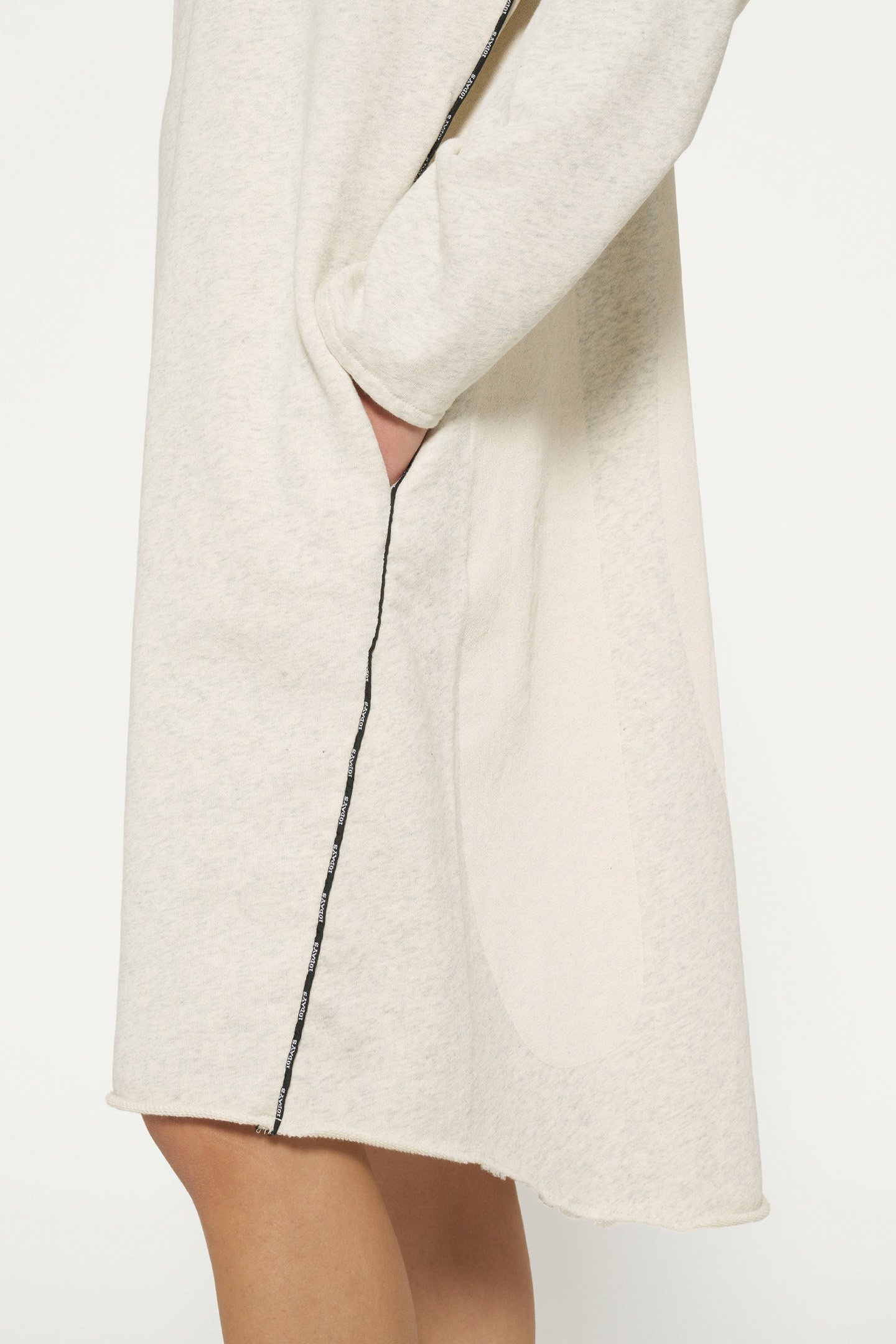 BEACH DRESS SOFT WHITE MELEE 6