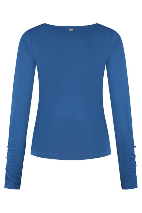 TWIST SHOULDER TOP NAUTICAL BLUE 2