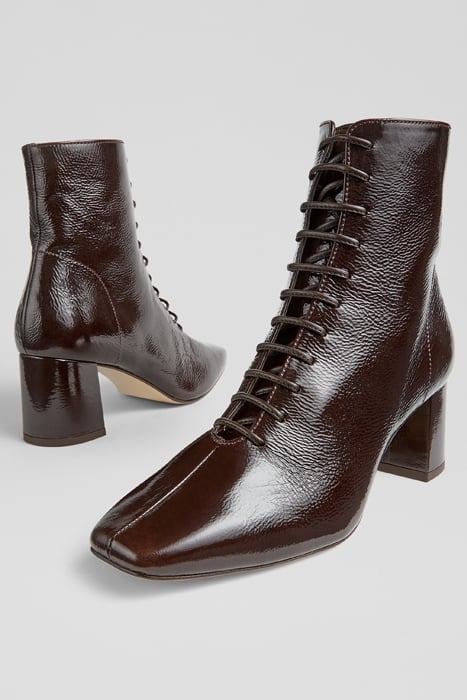 ARABELLA LACE BOOTS DARK CHOCOLATE 3