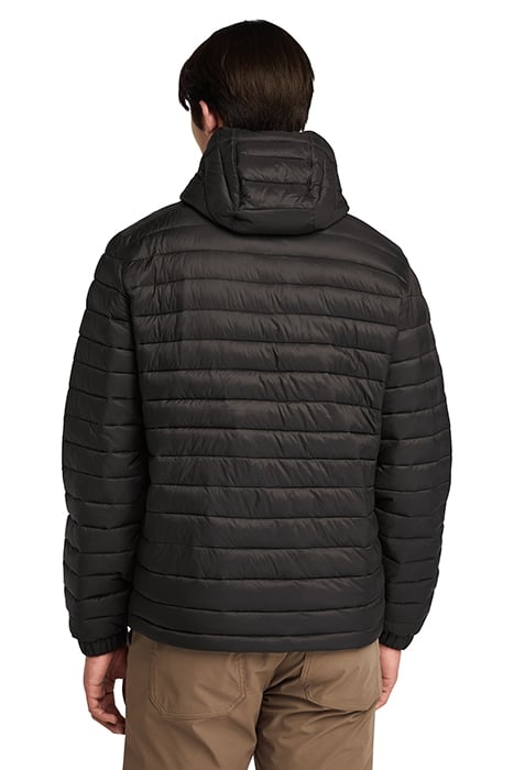 AXIS PEAK DURABLE WATER REPELLENT HOODED JACKET BLACK 2