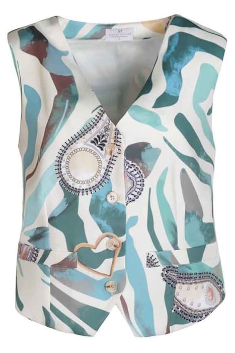 GILET MUCHO MOON GREEN 1