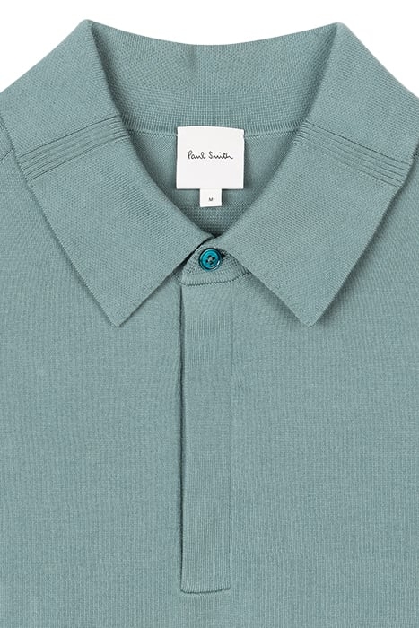 MENS SWEATER SS POLO GREYISH BLUE 5