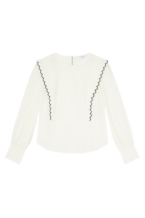 ISABELLA BLOUSE BLOUS ECRU 4