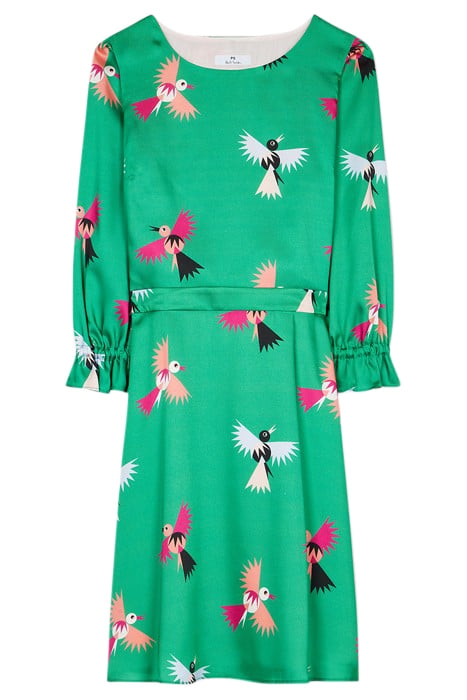 WOMENS DRESS PEA GREEN 1