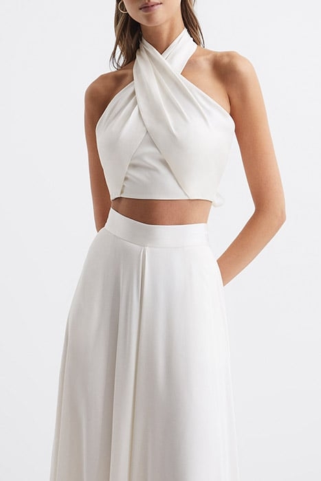 RUBY-HALTER OCCASION TOP WHITE 4
