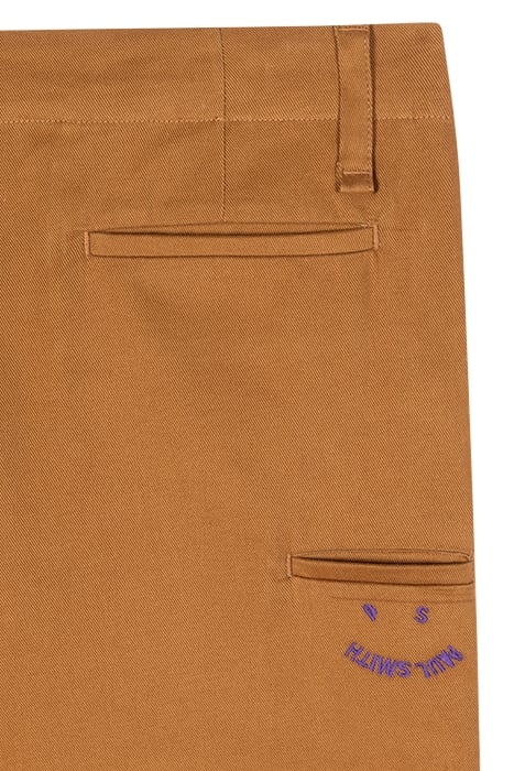 MENS TAPERED FIT TROUSER CHOCOLATE 3