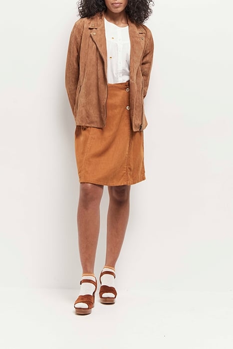 CELESTE - ECRU SHIRT WITH TWO-TONE POLKA DOT EMBROIDERY 3