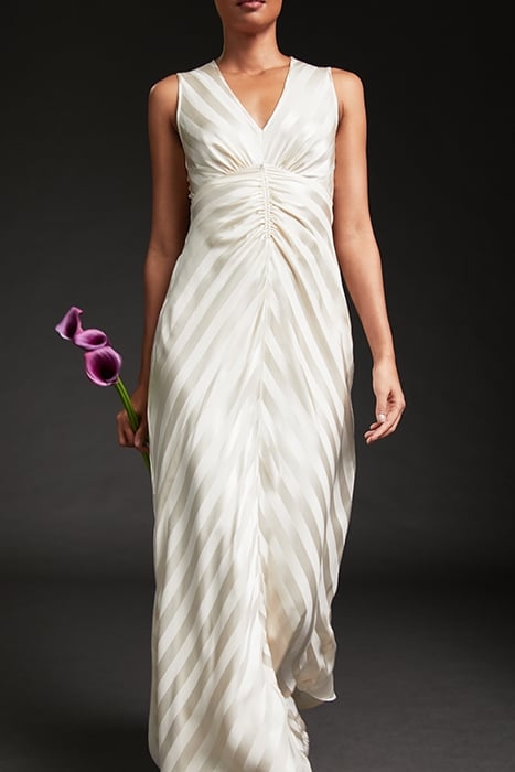 COLETTE CREAM MAXI DRESS CREAM 4