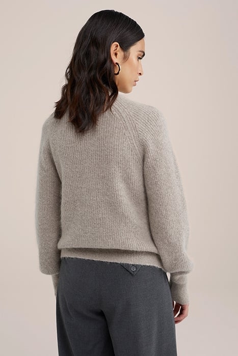 KNITTED PULLOVER BEIGE 2