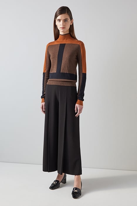 EVA WIDE WIDE-LEG & FLARED JEANS BLACK 1