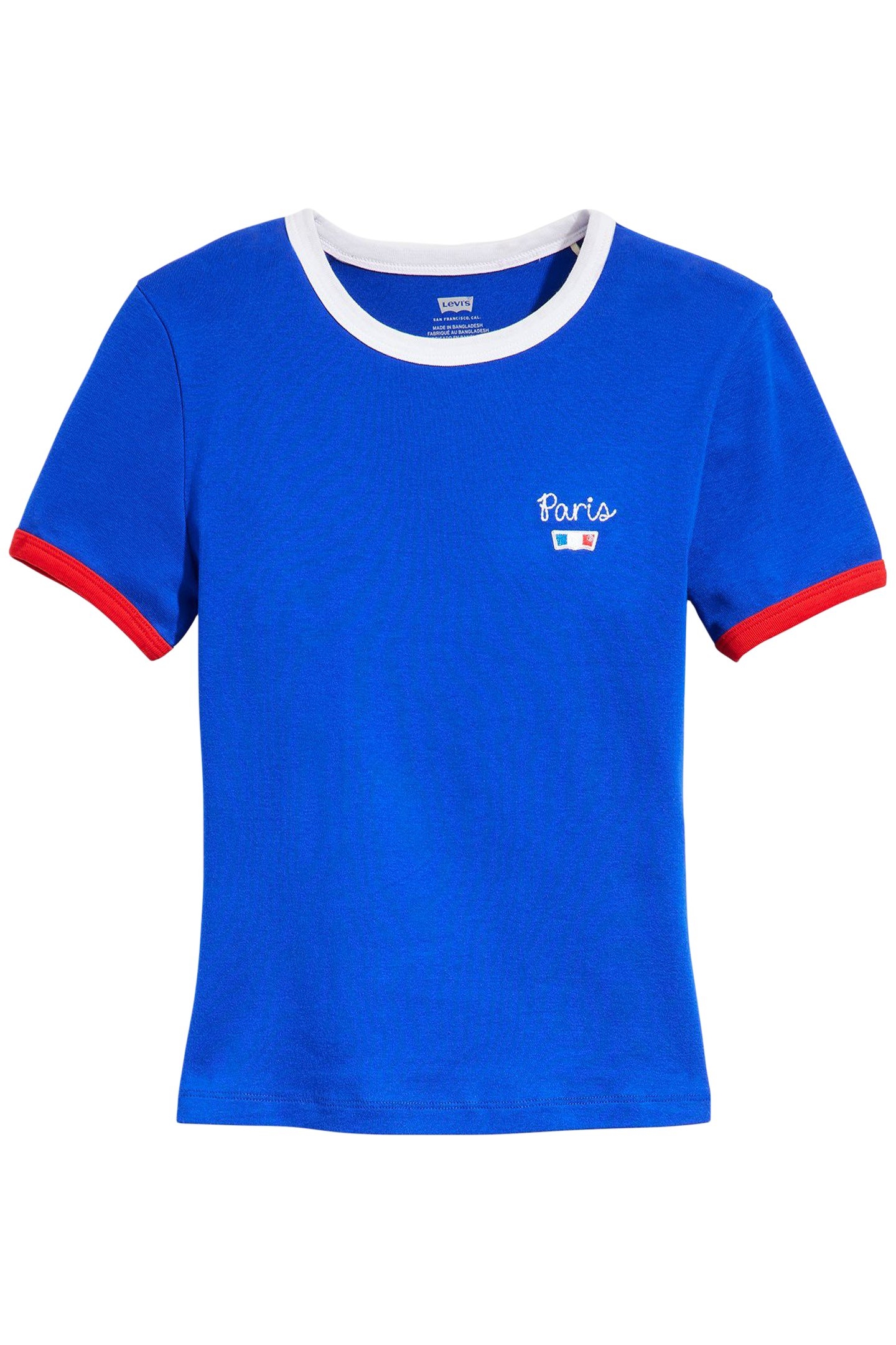 GRAPHIC RINGER RICKIE SURF BLUE 3